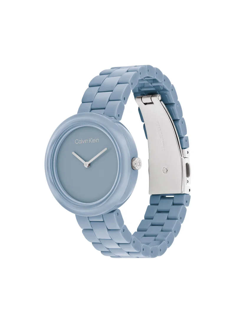 كالفن كلاين Pure Steel Strap Analog Watch