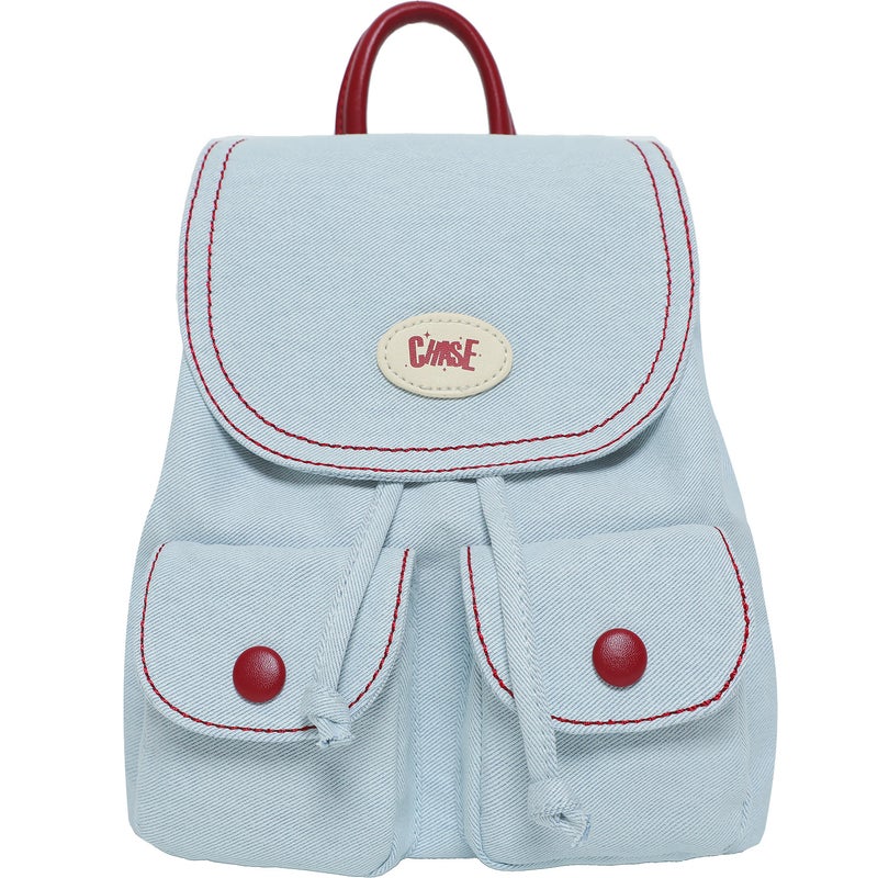 Mini Canvas Backpack for Women - Image 5