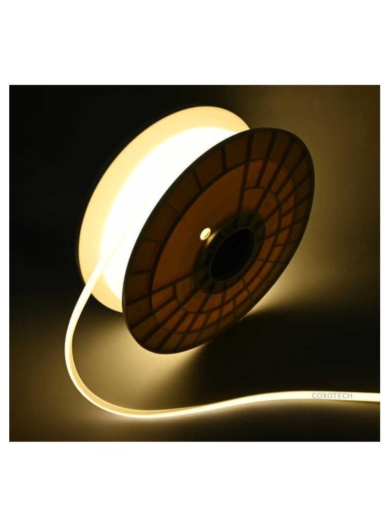 Warm White LED Strip Light Neon Rope – Flexible Waterproof Decorative Lighting for Home, Bedroom, Kitchen, Outdoor, Party & Festival – Energy Saving, Easy Installation, Long-Lasting Glow - Image 2