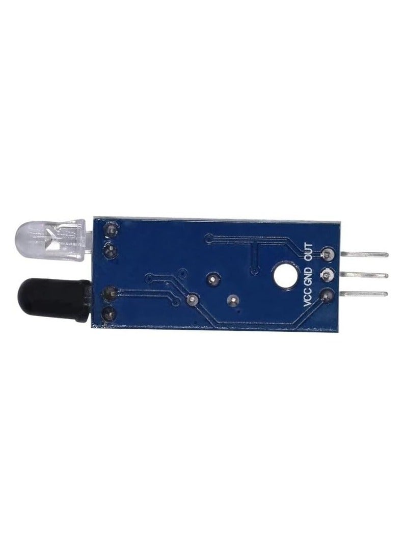 SOLDOUT DIY Smart Car Robot Reflective Photoelectric 3 Pin IR Infrared Obstacle Avoidance Sensor Module HW-201 Compatible with Arduino - Image 4