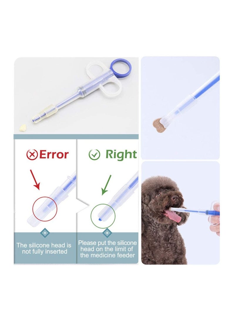 NIBEMINENT Pet Dog Cat Capsule Tablet feeding Popper feedinger Pusher Syringe Feeding Device Teat Nipple Feeder - Image 3