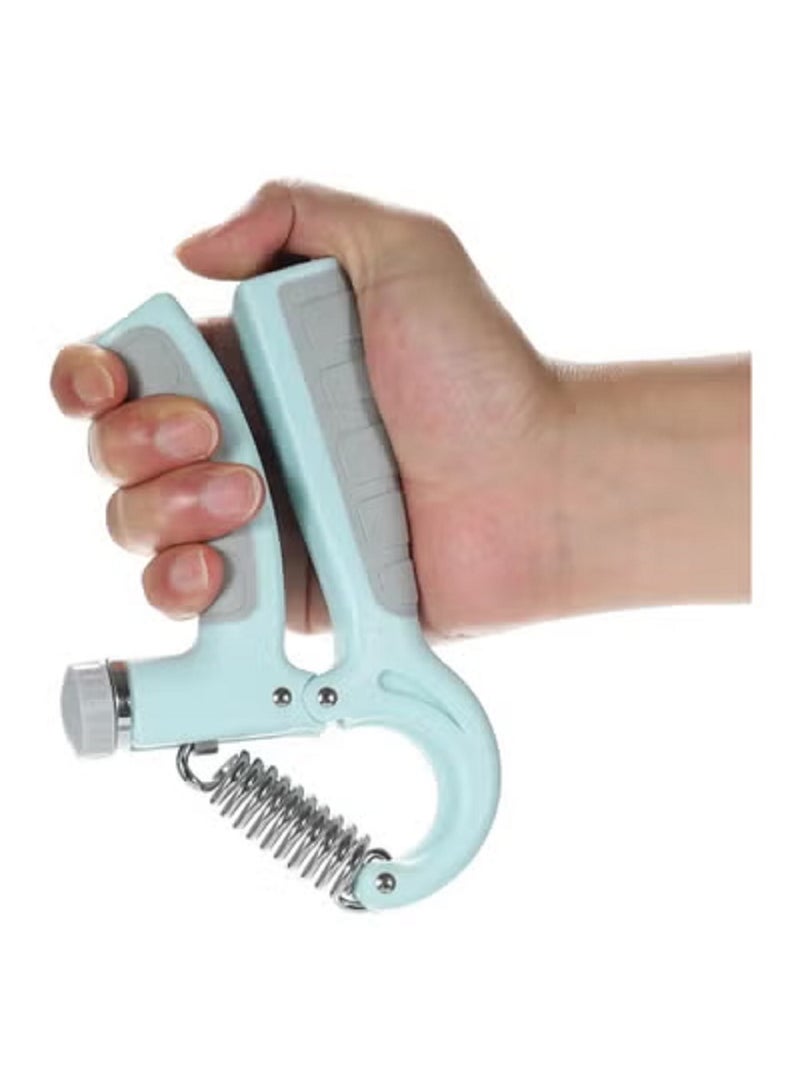 Generic Hand grip strengthener designed with high-quality materials that provide a firm, slip-free grip, ensuring safety during exercise and reducing the risk of injury. Blue - Image 4
