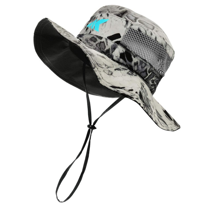 Kastking KastKing Sol Armis UPF 50 Boonie Hat - Sun Protection Fishing Hat, Beach & Hiking Hat, Paddling, Rowing, Kayaking Hat,Silver Mist - Image 1