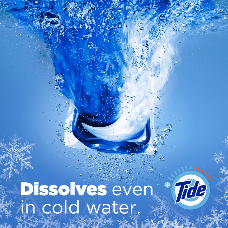 Tide 4-n-1 Ultra Oxi PODS Laundry Detergent Pacs, 32 Count, HE Compatible, Built in Pre-Treater for Stains - Image 5