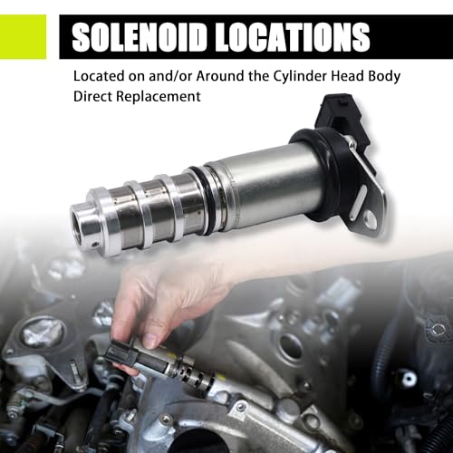 HiSport Variable Valve Timing VVT Solenoid Engine Camshaft Oil Control Valve Replacement For BMW X3 X4 X5 X6 M3 M4 M5 M6 535i GT 550i GT 750i 750li 760li Replaces 11367561265 11368605123 - Image 3