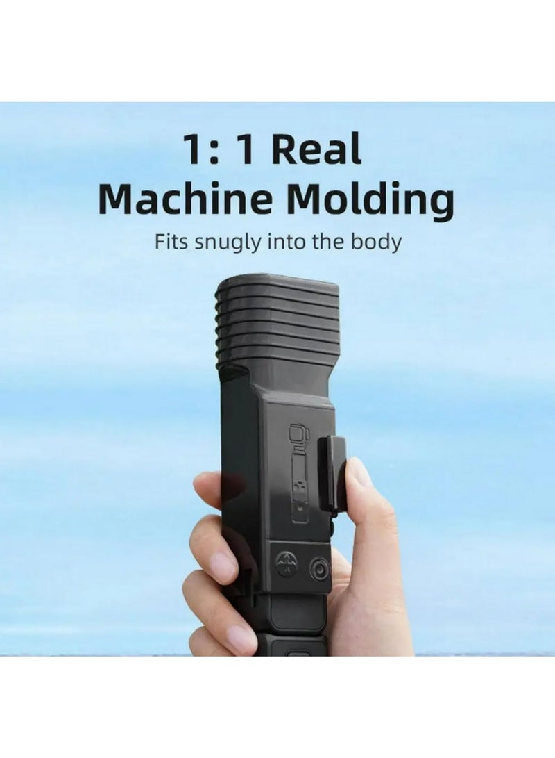 قطعة واحدة لحافظة عدسة Dji Osmo Pocket 3 من ABS مضادة للسقوط ومقاومة للخدش، واقية للعدسة والشاشة، إكسسوارات لمقبض الكاميرا ذات الجيمبال. - Image 3