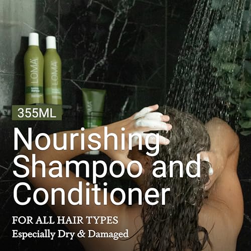LOMA Nourishing Shampoo and Nourishing Conditioner (DUO PACK) 12 Ounce - Image 3