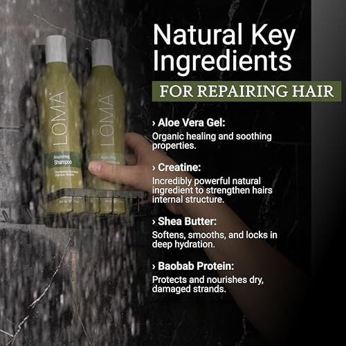 LOMA Nourishing Shampoo and Nourishing Conditioner (DUO PACK) 12 Ounce - Image 2