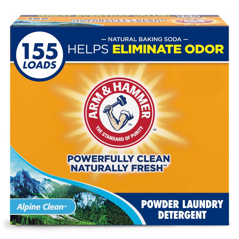 Arm & Hammer ARM HAMMER Powder Laundry Detergent Alpine Clean 956 lb 155 Loads