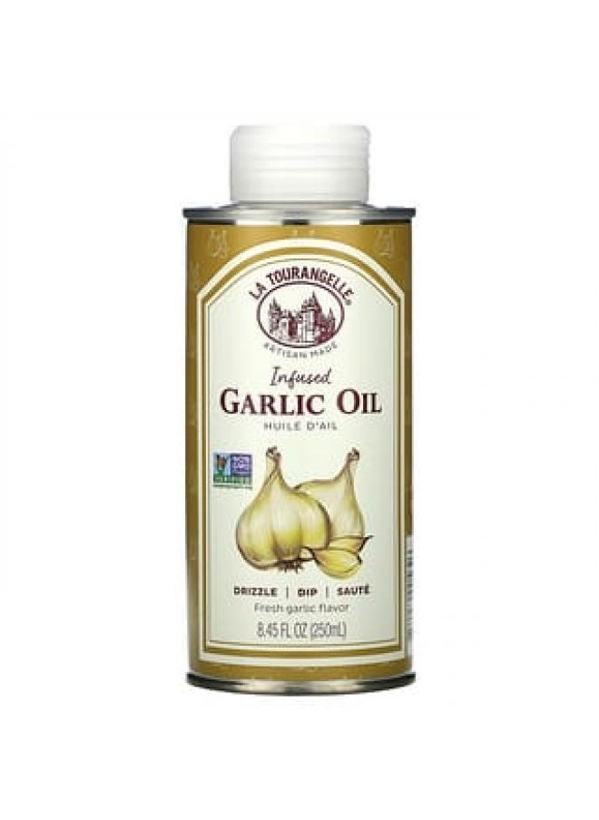 La Tourangelle - La Tourangelle, Infused Garlic Oil, 8.45 fl oz (250 ml) - Image 1