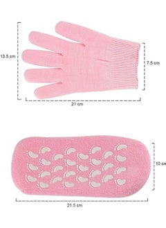 Generic Gel Gloves and Socks Gel gloves and socks with aloe vera extract specially designed to meet the needs of dry skin ensure comfort during use. These gloves and socks give you a touch of elegance while taking care of yourself.  - Image 4