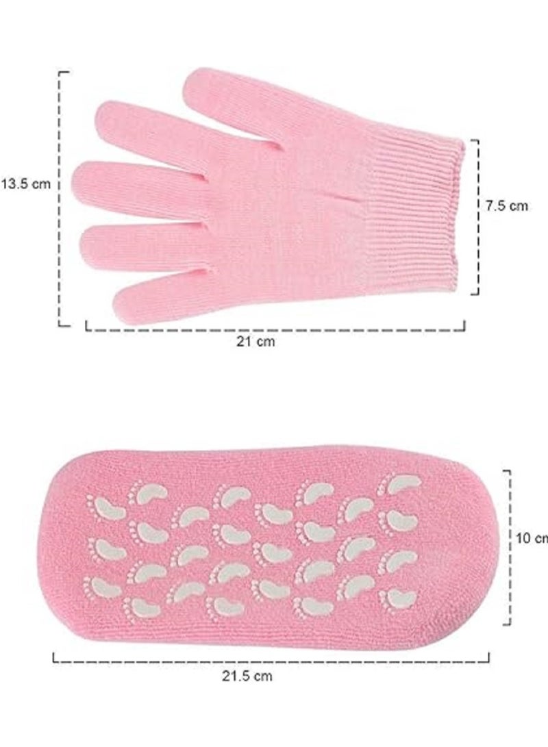 Generic Gel Gloves and Socks Gel gloves and socks with aloe vera extract specially designed to meet the needs of dry skin ensure comfort during use. These gloves and socks give you a touch of elegance while taking care of yourself. - Image 4