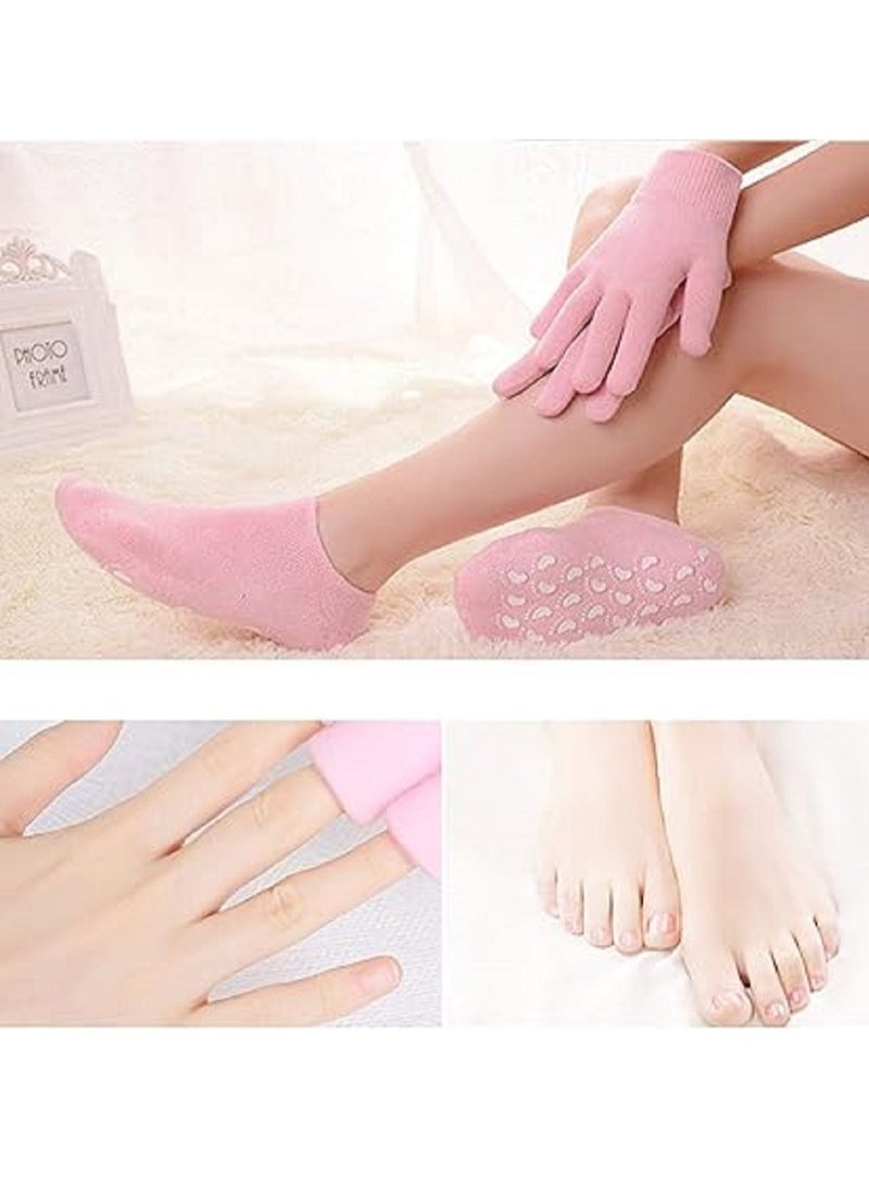 Generic Gel Gloves and Socks Gel gloves and socks with aloe vera extract specially designed to meet the needs of dry skin ensure comfort during use. These gloves and socks give you a touch of elegance while taking care of yourself. - Image 5