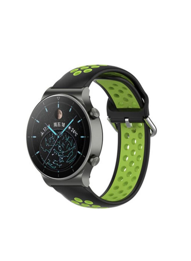 AROAQ For Huawei Watch GT GT2 GT 2 Pro GT 2e 46mm Watch Replacement Silicone Bracelet Strap - Image 1