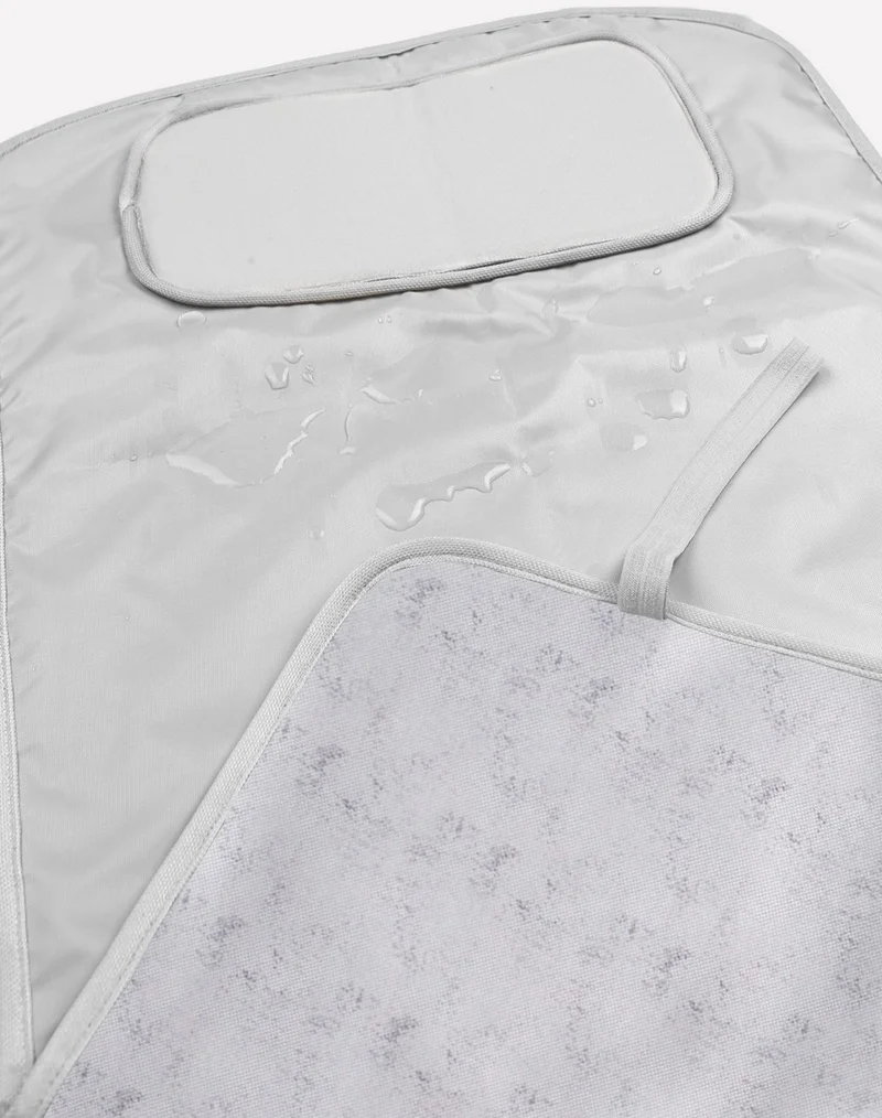 هامور Dough Mother Baby Care Newborn Changing Pad Cushion Cover Solid Gray