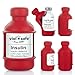 VIAL SAFE Insulin Vial Protector Case Secure Insulin Bottle Protector Cover for 10mL Vials Fits HumalogHumulinNovoLogNovoRapidNovolin 2Pack Red - Image 1