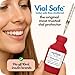 VIAL SAFE Insulin Vial Protector Case Secure Insulin Bottle Protector Cover for 10mL Vials Fits HumalogHumulinNovoLogNovoRapidNovolin 2Pack Red - Image 4