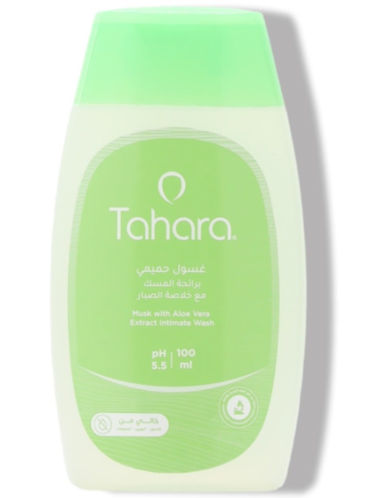 TAHARA Musk With Aloe Vera Extract Intimate Wash 100 ml
