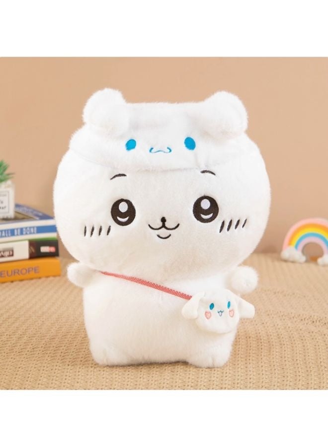 Chiikawa Plush Doll With Cinnamoroll Mini Shoulder Bag - Soft Stuffed Toy for Kids & Collectors - Image 2
