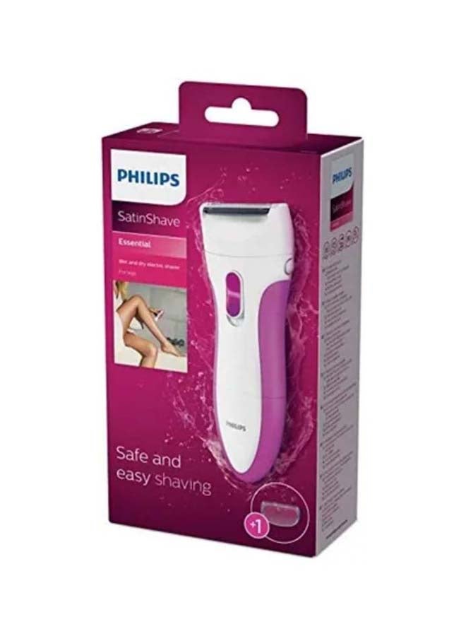 Philips Wet & Dry Lady Shaver HP6341 Pink/White - Image 5