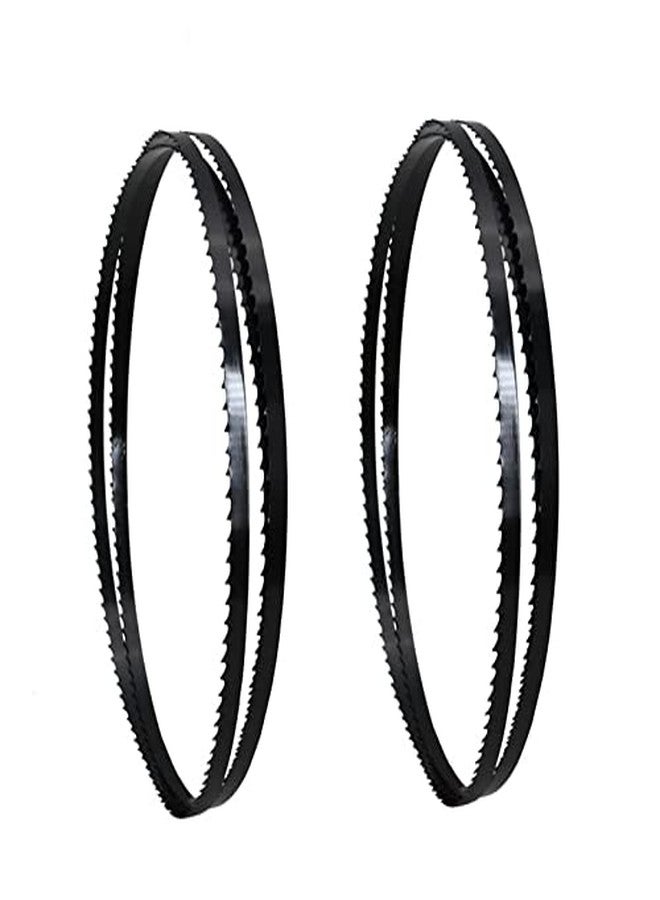 شفرات منشار شريطي FOXBC مقاس 62 بوصة × 3/8 بوصة × 4 TPI لـ Ryobi BS904G وWen 3959 وSkill 3104 وCraftsman 2442 - عبوة من قطعتين - Image 3