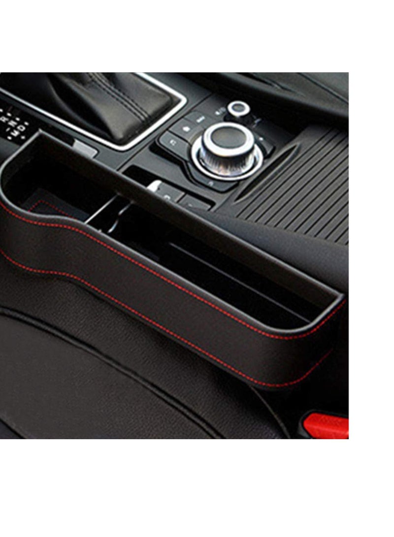 SYOSI Car Storage Pockets Car Seat Gap Organizer Car Seat Organizer Front Seat Gap Filler Console Pocket Organizer Console Pocket Organizer - Image 4