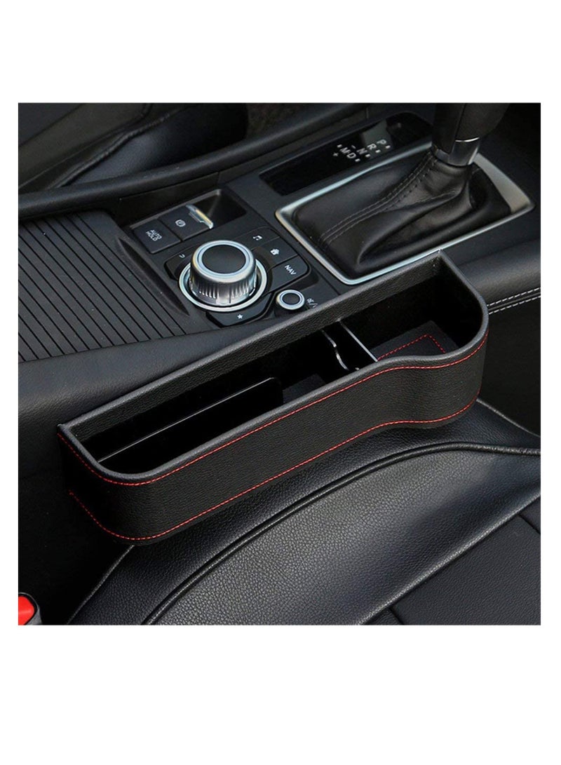 SYOSI Car Storage Pockets Car Seat Gap Organizer Car Seat Organizer Front Seat Gap Filler Console Pocket Organizer Console Pocket Organizer - Image 5