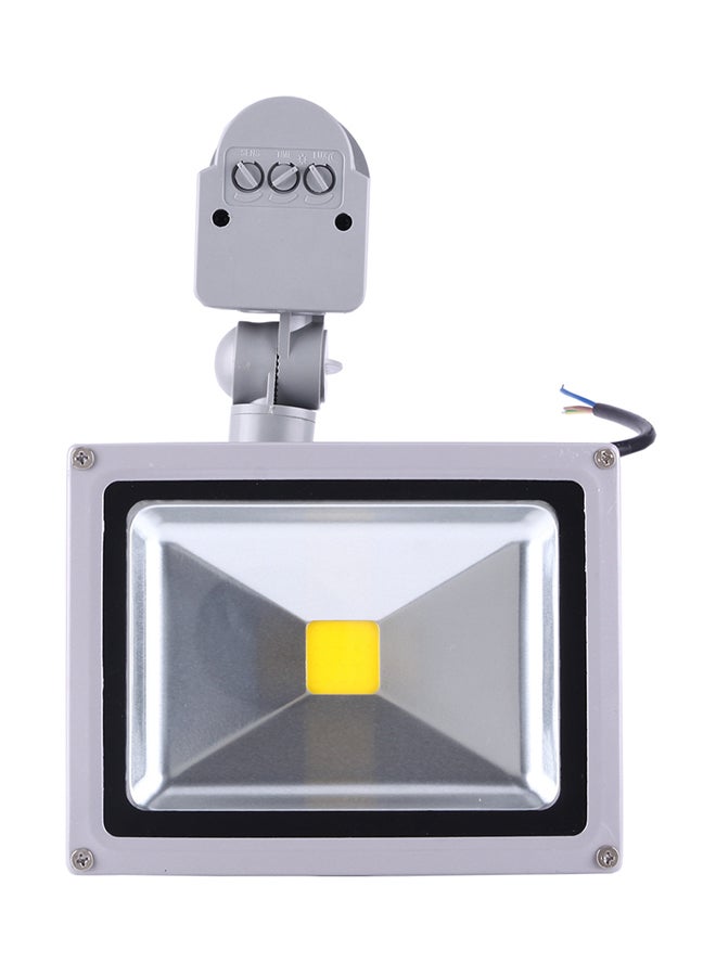 إسكدنيا مصباح LED بإضاءة غامرة ومضاد للماء ومزود بجهاز استشعار للحركة يعمل بالأشعة تحت الحمراء السلبية أبيض 18 x 10 x 21Ø³Ù†ØªÙŠÙ…ØªØ±