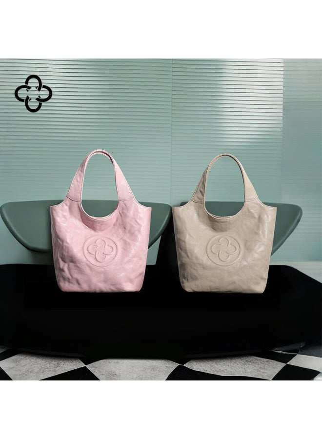 Cassile Women's Tote Bag Genuine Leather Large Capacity Lightweight Luxury Handbag Crossbody Bag Birthday Gift - Image 1