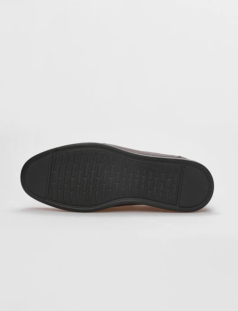 Cabani Leather Brown Men's Casual Shoes