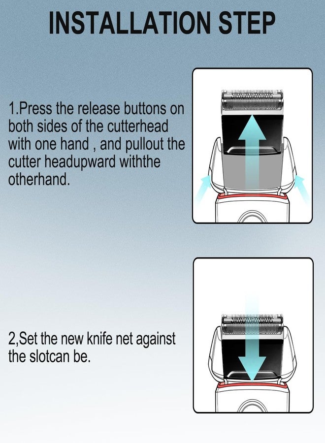Pinkind 52B Replacement Shaver Head for Braun Series 5,Shaving Razor Head Suitable for Braun S5 5020, 5020s, 5030s, 5040, 5040s, 5050, 5050cc, 5070, 5070cc,5090cc, 5140s, 5145s, 5147s-Not for S5 53B - Image 5
