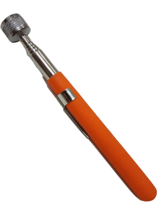 Telescopic pole with magnetic head for picking up metal materials - Image 1