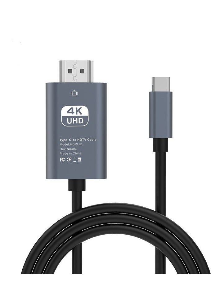 Type C To HDMI Cable 4K 30Hz 2M - Image 2