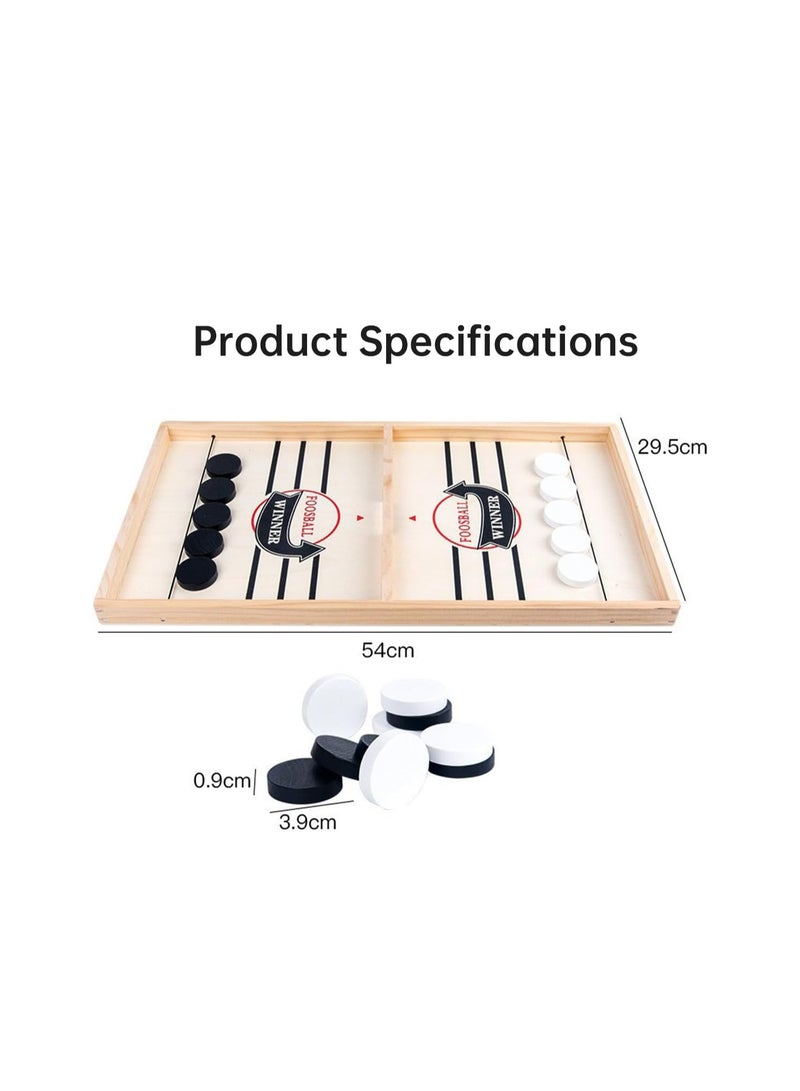 ECVV لعبة ECVV Fast Sling Puck للاعبين اثنين - تعزز تنسيق اليد والعين لدى الأطفال من خلال معركة مثيرة - لعبة طاولة تفاعلية مثالية للعائلة - Image 2