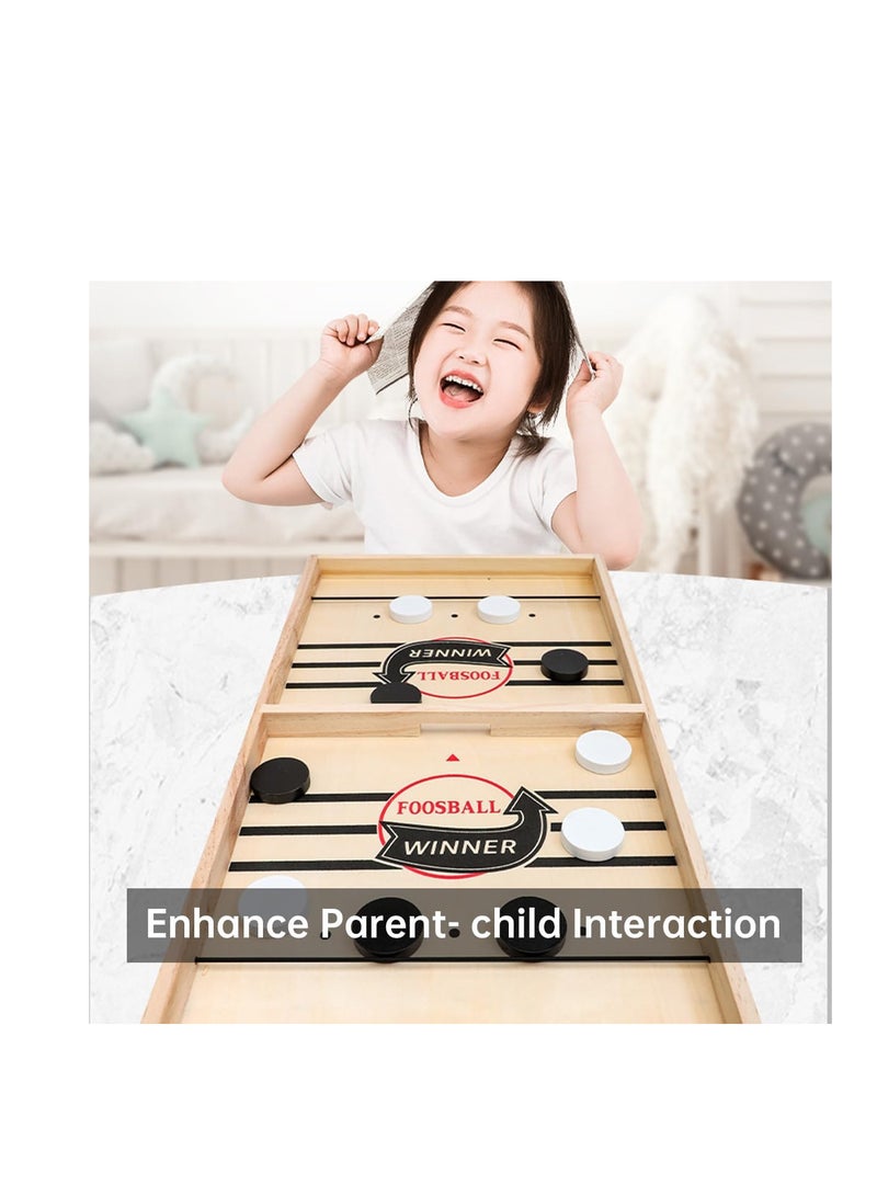 ECVV لعبة ECVV Fast Sling Puck للاعبين اثنين - تعزز تنسيق اليد والعين لدى الأطفال من خلال معركة مثيرة - لعبة طاولة تفاعلية مثالية للعائلة - Image 3