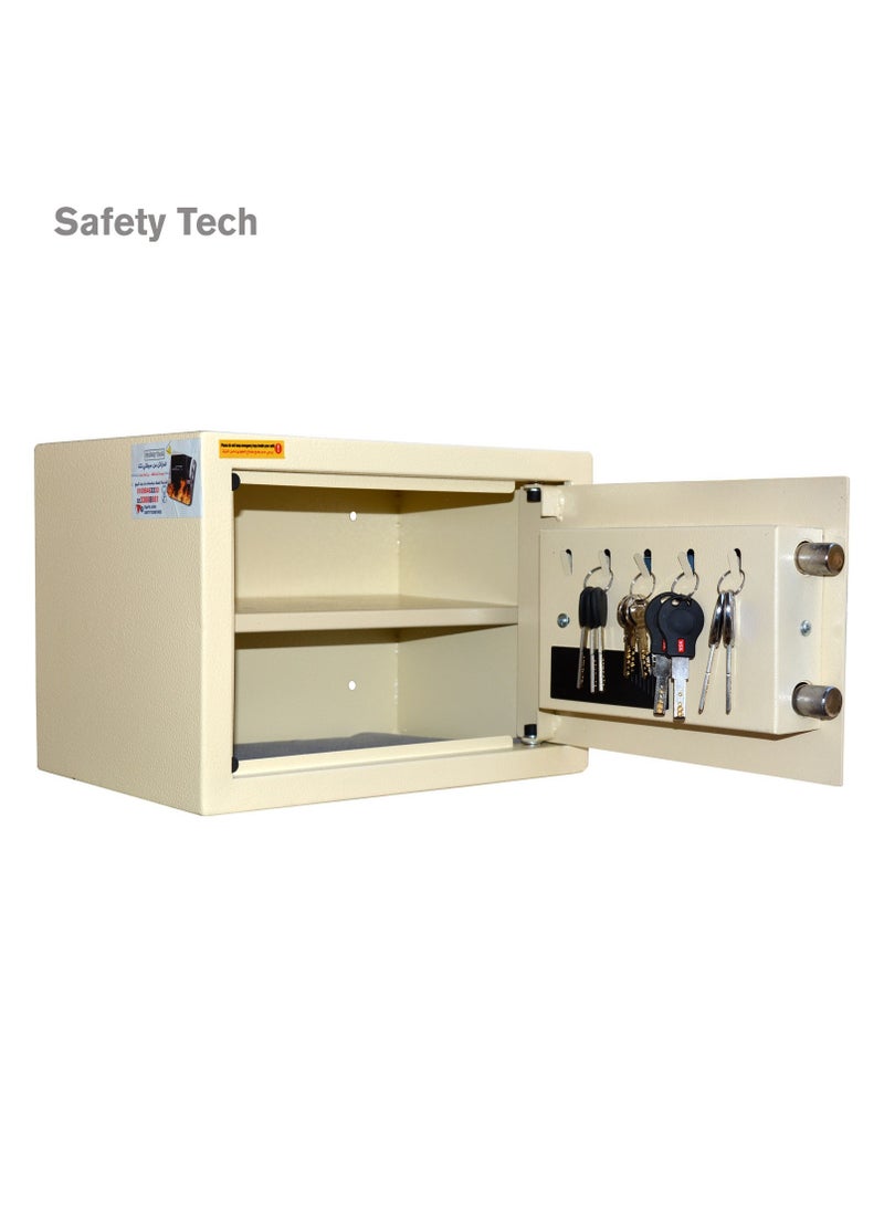 Electronic Safe by Global Brand Safety Tech GN25 SDA Beige