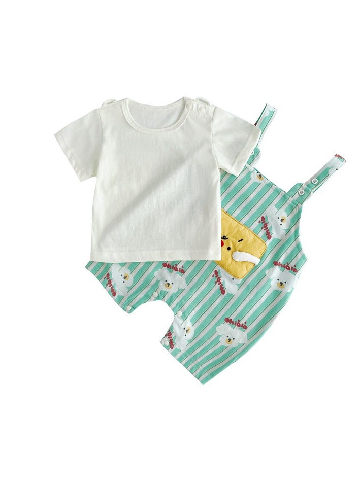 Two Piece Set For Infants And Young Children To Go Out And  Play - Image 5