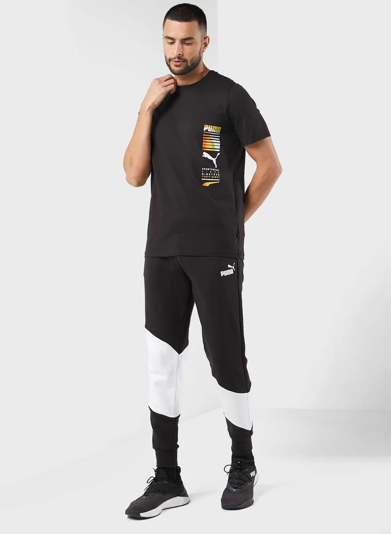 PUMA Graphic Multicolor T-Shirt