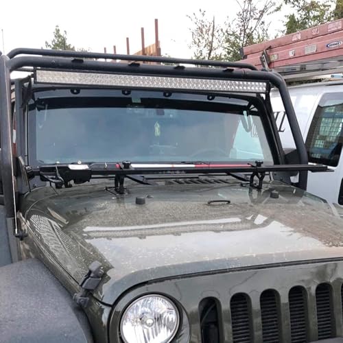ZAMLIE High Lift Jack Hood Mounts Brackets Fit for Wrangler JK 2007-2018, Off-Road Jack Mounting Bracket Hi-Lift Jack Mount - Image 4