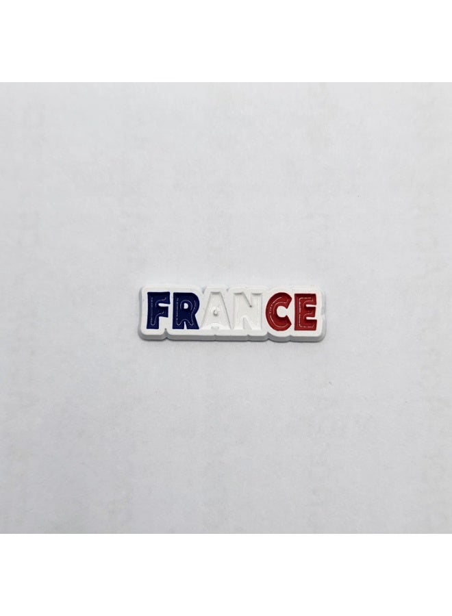 Acnor France Flag Metal Sticker for Phone, Laptop & Tablet - Image 1