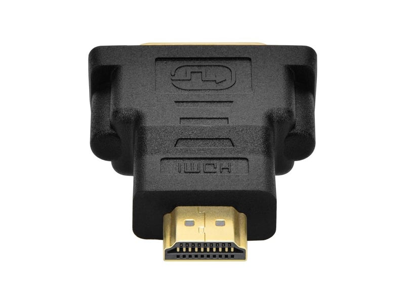 Monoprice HDMI Male to DVI-D Single Link Female Adapter - for Use with Computer's Video Card, DVD Player, Blu-ray Disc Player, Gold Plated Connectors, Black - Image 4