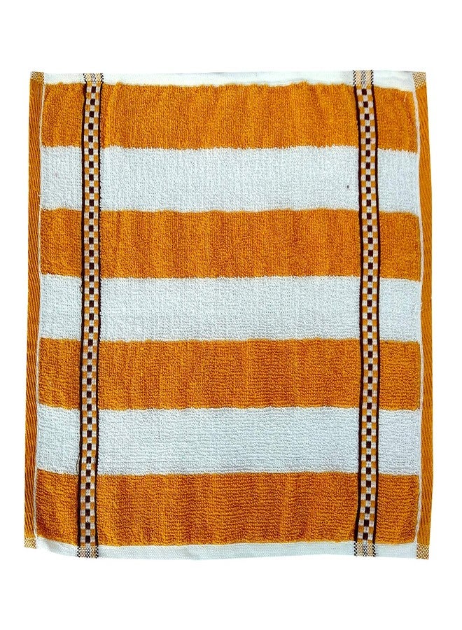 Space Fly High Absrobent Cotton Striped Hand Towels for Kitchen and Bathroom, Small Towel Travel Friendly (Size: 11X 17 inch_Multi Color) (Set of 6) - Image 5