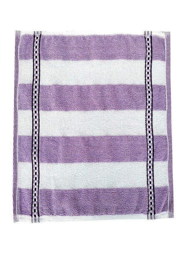 Space Fly High Absrobent Cotton Striped Hand Towels for Kitchen and Bathroom, Small Towel Travel Friendly (Size: 11X 17 inch_Multi Color) (Set of 6) - Image 3