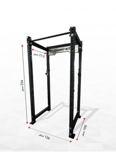 CHAMP KIT CHAMPKIT home gym power rack cage III , Multifunctional power rack cage trainer, Weight loading capacity up to 453kg  - Image 5
