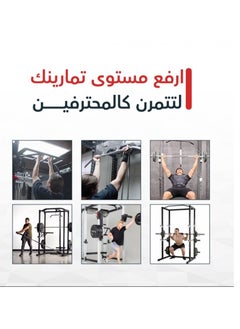 CHAMP KIT CHAMPKIT home gym power rack cage III , Multifunctional power rack cage trainer, Weight loading capacity up to 453kg  - Image 4