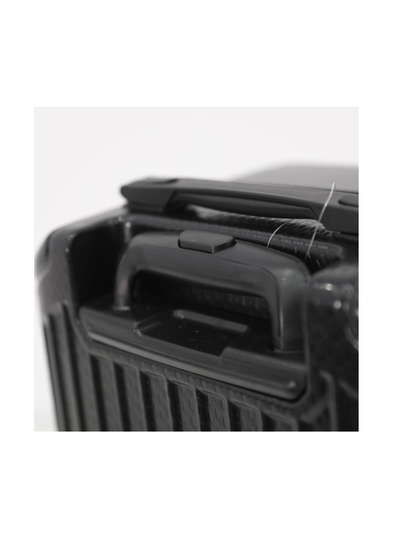 GIORDANO - Hardshell Luggage Spinner Trolley Bag 3 Pieces Set,Black (S-20",M-24",L-28") - Image 1
