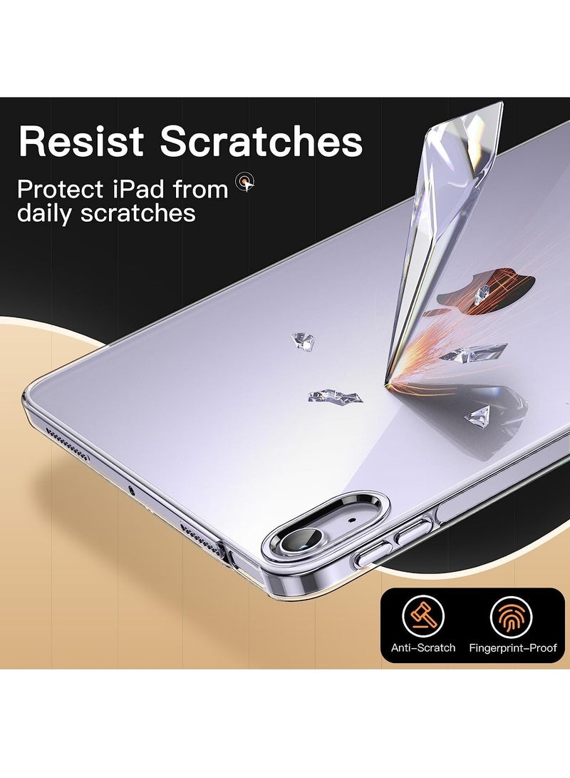 DUSALA Case for iPad Air 5/4 (10.9-Inch 2022/2020 Model 5th/4th Generation) Soft TPU Transparent Slim Shockproof Tablet Cover Support Pencil 2nd Charging (Clear) - Image 5