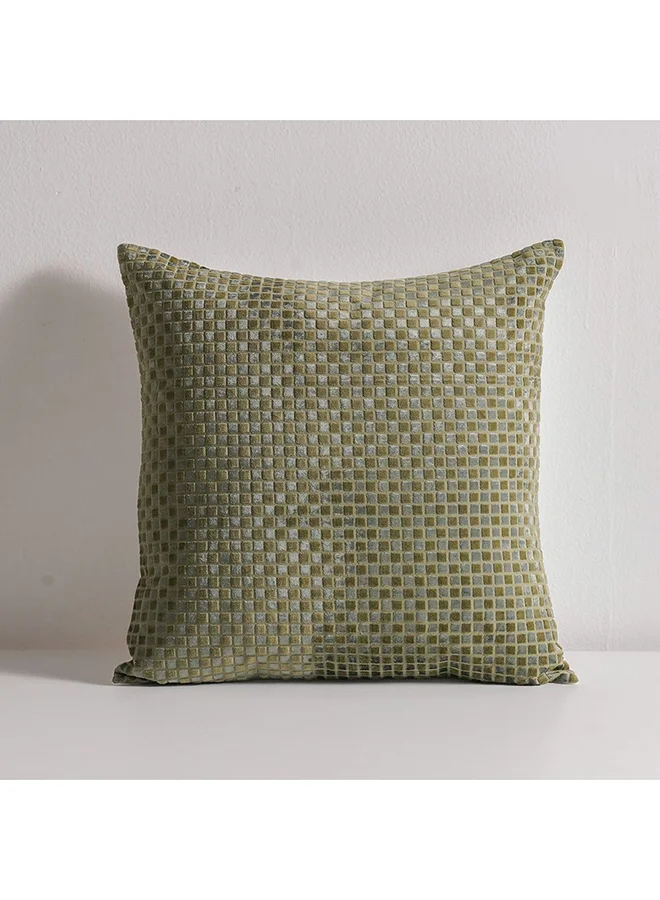 DANUBE HOME Danube Home Gleam Yarn Dyed Cushion Cover - Multi-Color - 50x50 cm | Cotton Couch Pillow Cover For Living Room, Bed Room