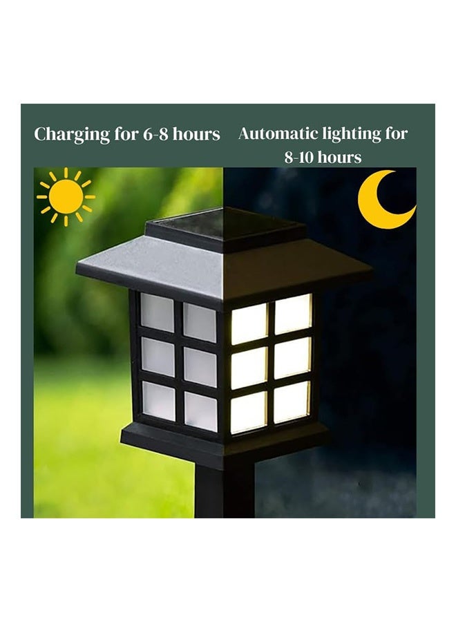JCB CHIC 12 Pack Solar Lights Outdoor Garden, Solar Pathway Landscape Lights Supper Bright Waterproof and Corrosion-Resistant, Powered Solar Outdoor Lights for Yard Patio Walkway Driveway Sidewalk Lawn  - Image 4