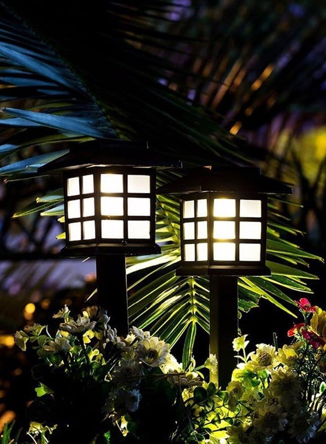 JCB CHIC 12 Pack Solar Lights Outdoor Garden, Solar Pathway Landscape Lights Supper Bright Waterproof and Corrosion-Resistant, Powered Solar Outdoor Lights for Yard Patio Walkway Driveway Sidewalk Lawn  - Image 5
